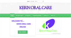 Desktop Screenshot of kerinoralcare.com